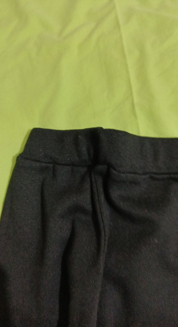 Kız Çocuk Siyah Baskılı Tayt - Görsel 4