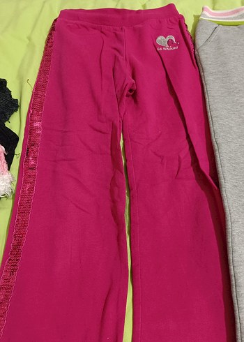 3 tane Kız Çocuk alt eşofman - Görsel 6