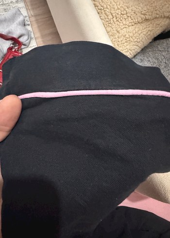Siyah Uzun Kollu Kadın Pijama Takımı