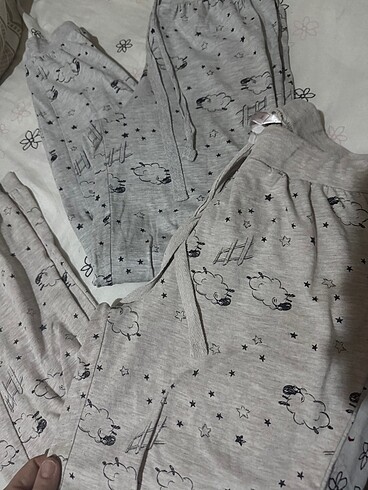 s Beden İki adet pijama altı
