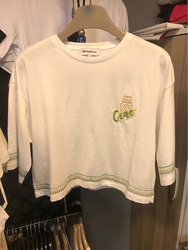 VAKKORAMA CROP OVERSİZE TSHİRT