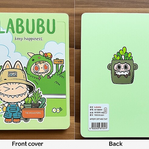  Labubu defter