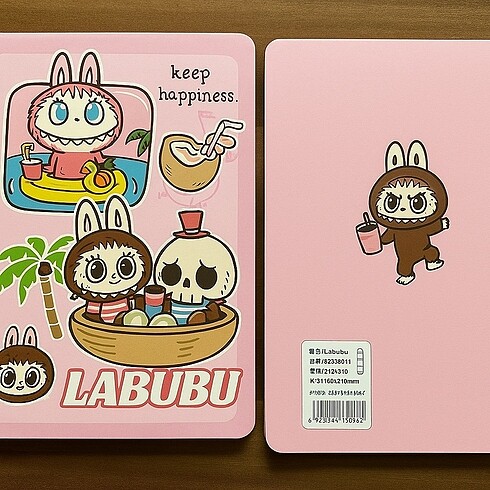 Labubu defter