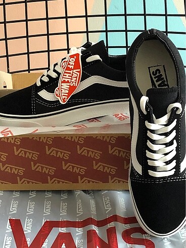 38 Beden siyah Renk vans old skool