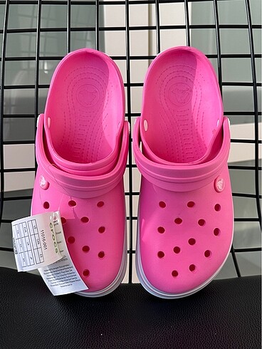 38 Beden pembe Renk crocs terlik