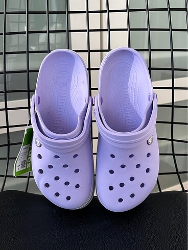 38 Beden mor Renk crocs terlik