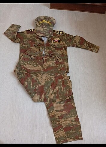 Asker kıyafeti kostüm 