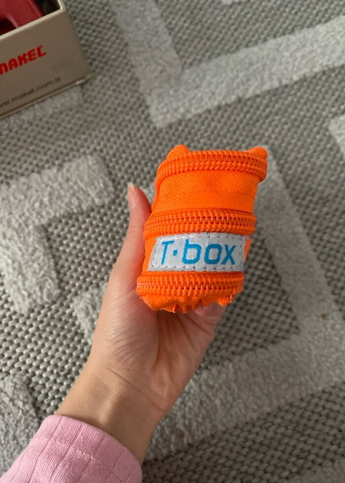 T box fermuar cüzdan - Görsel 2