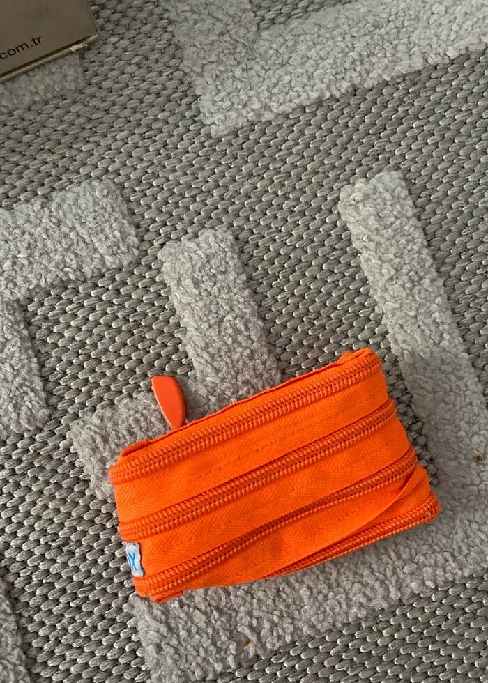 T box fermuar cüzdan - Görsel 3