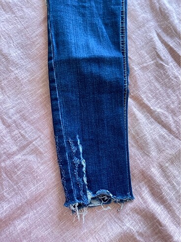 26 Beden lacivert Renk Addax skinny jean