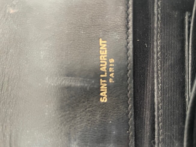  Beden siyah Renk YSL orjinal kadın çanta