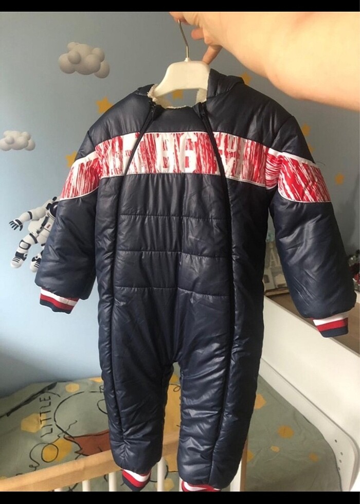 Çocuk Astronot Kar Tulumu - Görsel 2