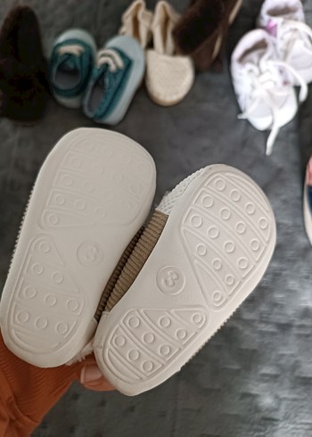Diğer Kürklü Kahverengi unisex Bebek İlk Adım Ayakkabısı