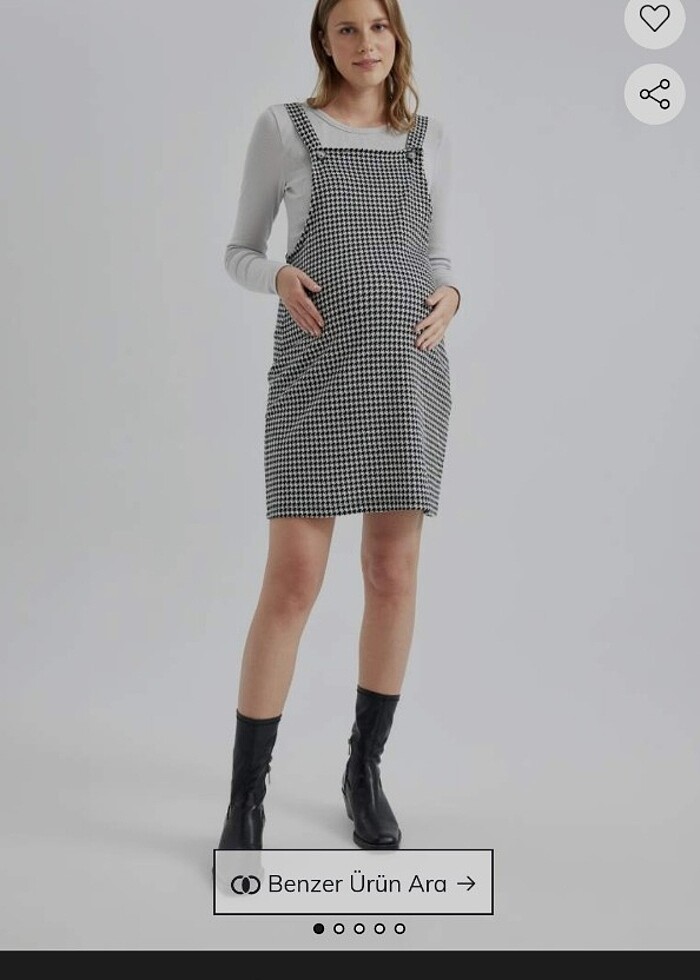 DeFacto hamile salopet elbise  - Görsel 2