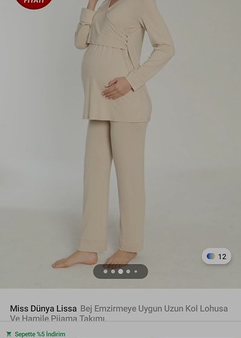 hamile lohusa pijama - Görsel 3