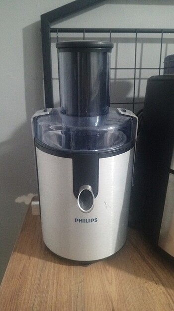Philips siyah gri katı meyve sıkacağı