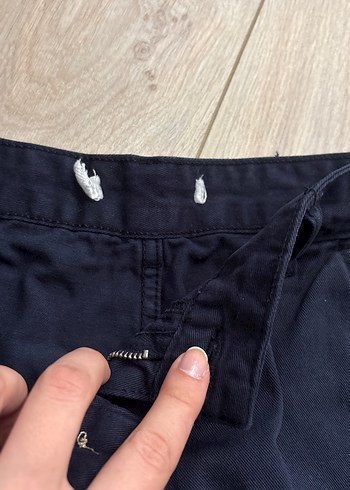 Lacivert Loose Fit Kargo Pantolon pul and bear - Görsel 2