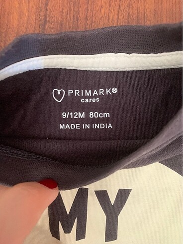 Primark Primark bebek uzun kollu tshirt