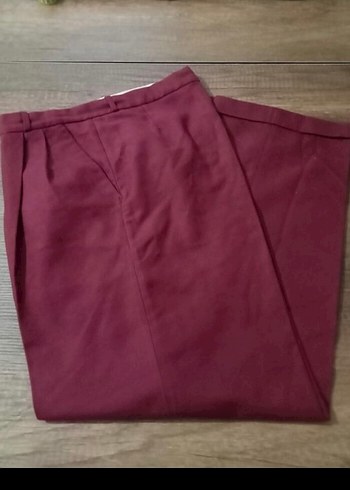 Bordo Düğmeli Takım Elbise - Görsel 6