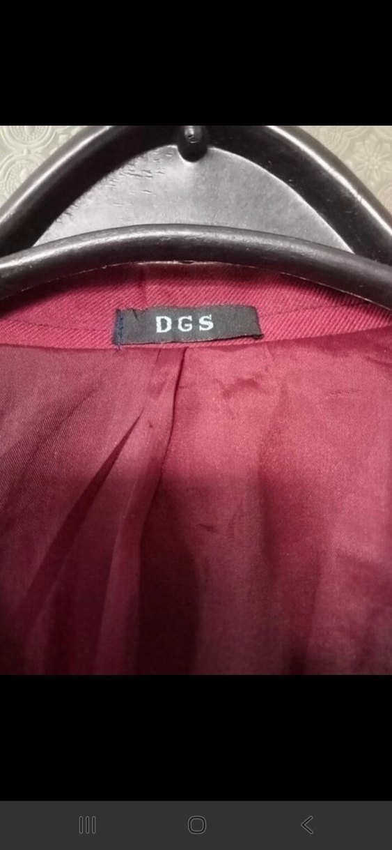 Bordo Düğmeli Takım Elbise - Görsel 3