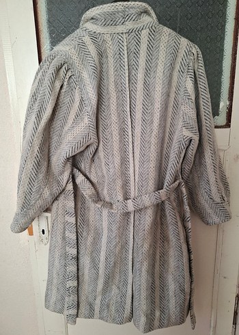 Kazayağı model yün palto - Görsel 2