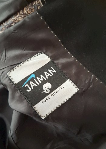 Düğmeli Siyah Erkek  Ceket - Görsel 3