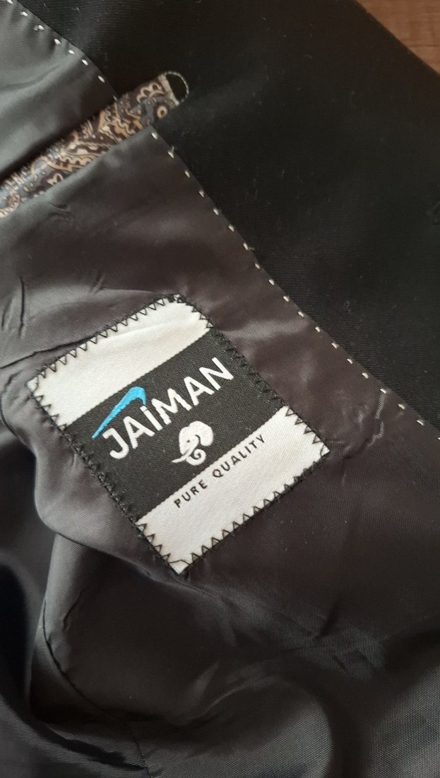 Düğmeli Siyah Erkek  Ceket - Görsel 3