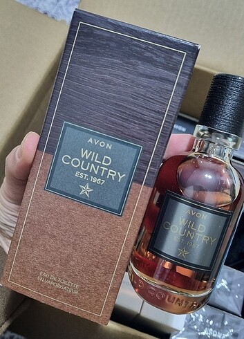 Avon wild country erkek parfüm 