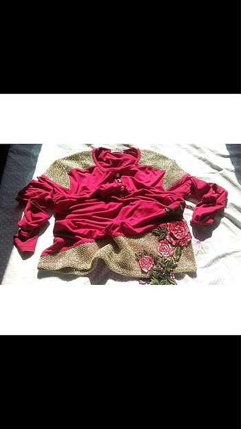 Kırmızı tunik - Görsel 6