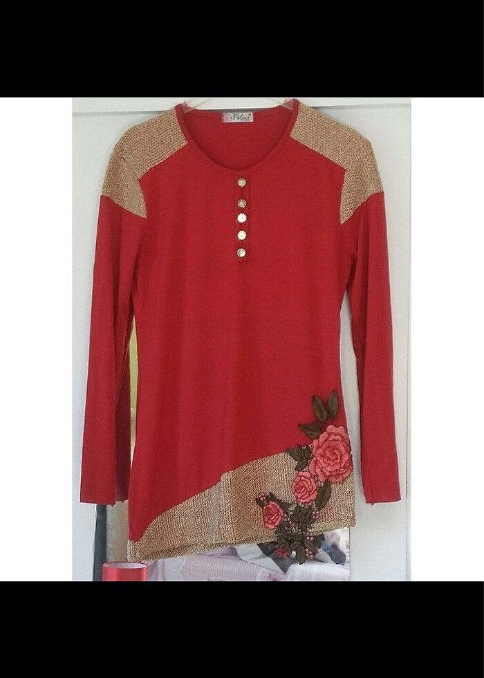 Kırmızı tunik - Görsel 3