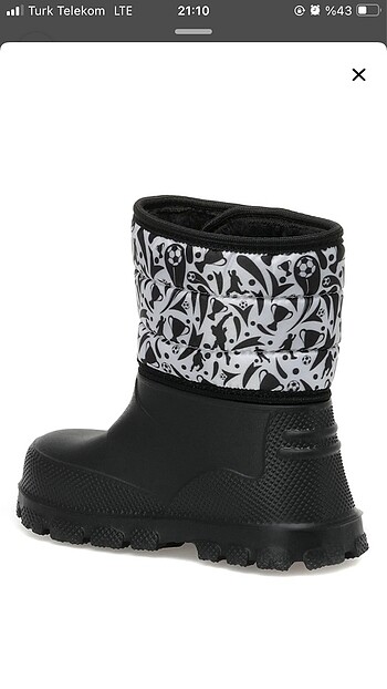 Bjk lisanslı çocuk yağmur çizmesi - Görsel 6