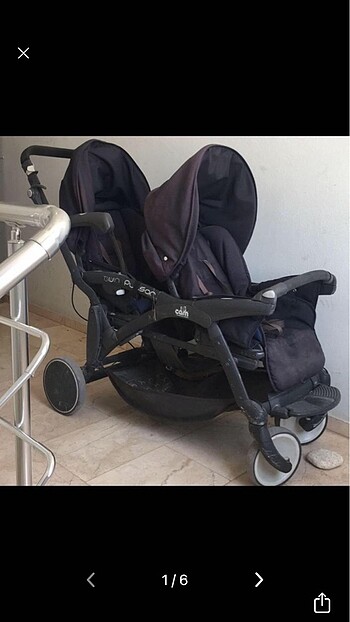 İkiz bebek arabası
