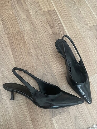 36 Beden siyah Renk Kitten heels