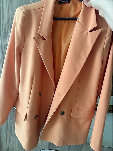 42 Beden Turuncu blazer ceket