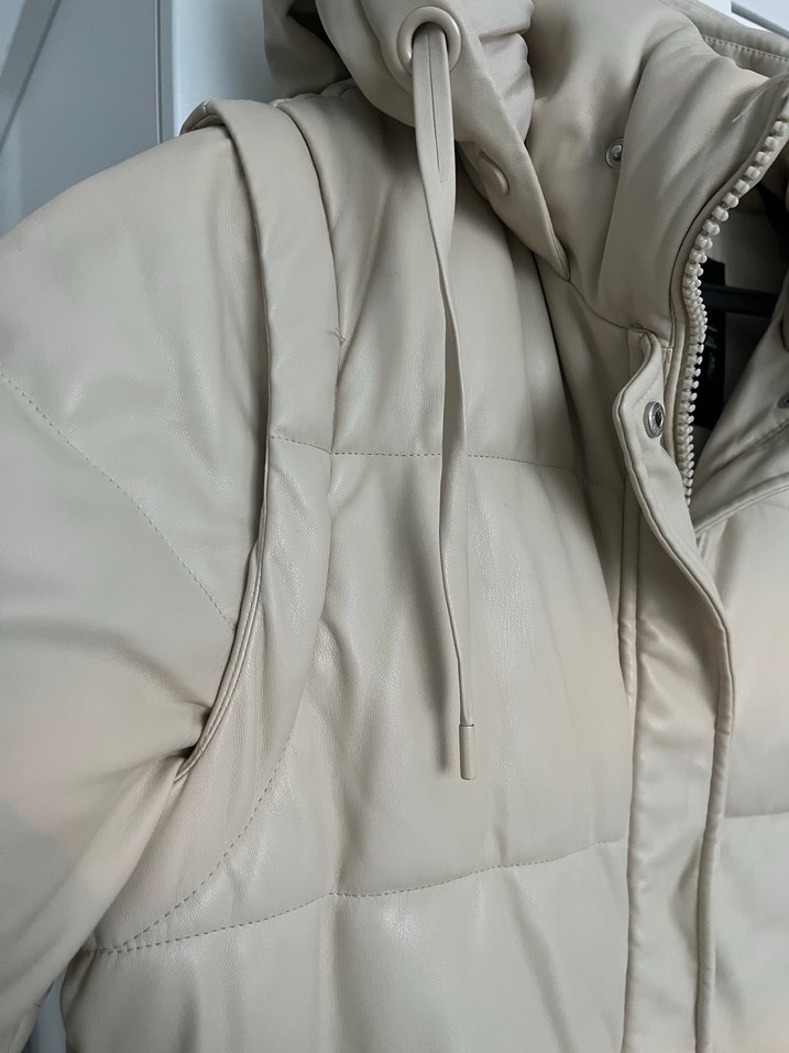 yelek olabilen Kadın Kışlık Mont - Görsel 2