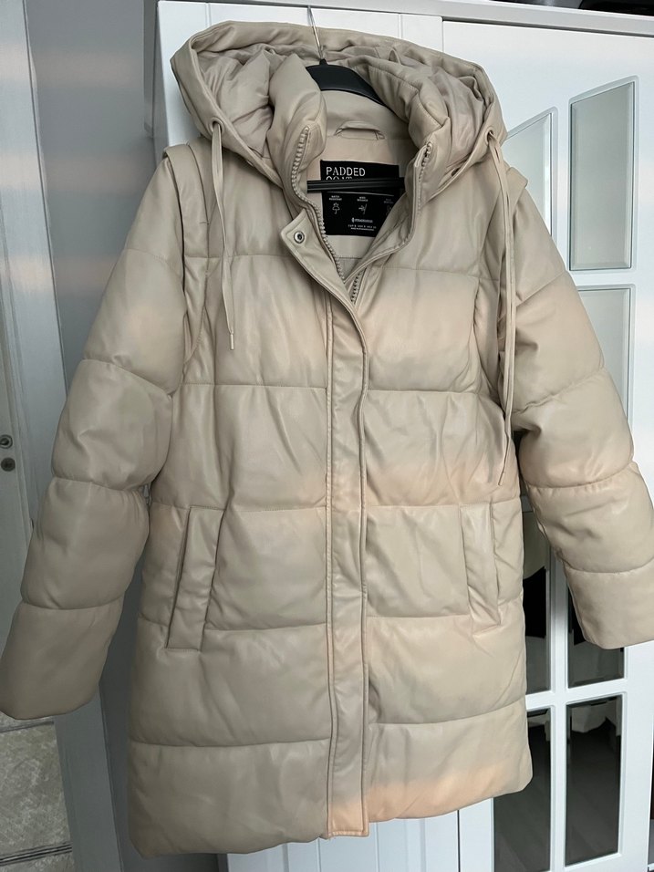 yelek olabilen Kadın Kışlık Mont - Görsel 4