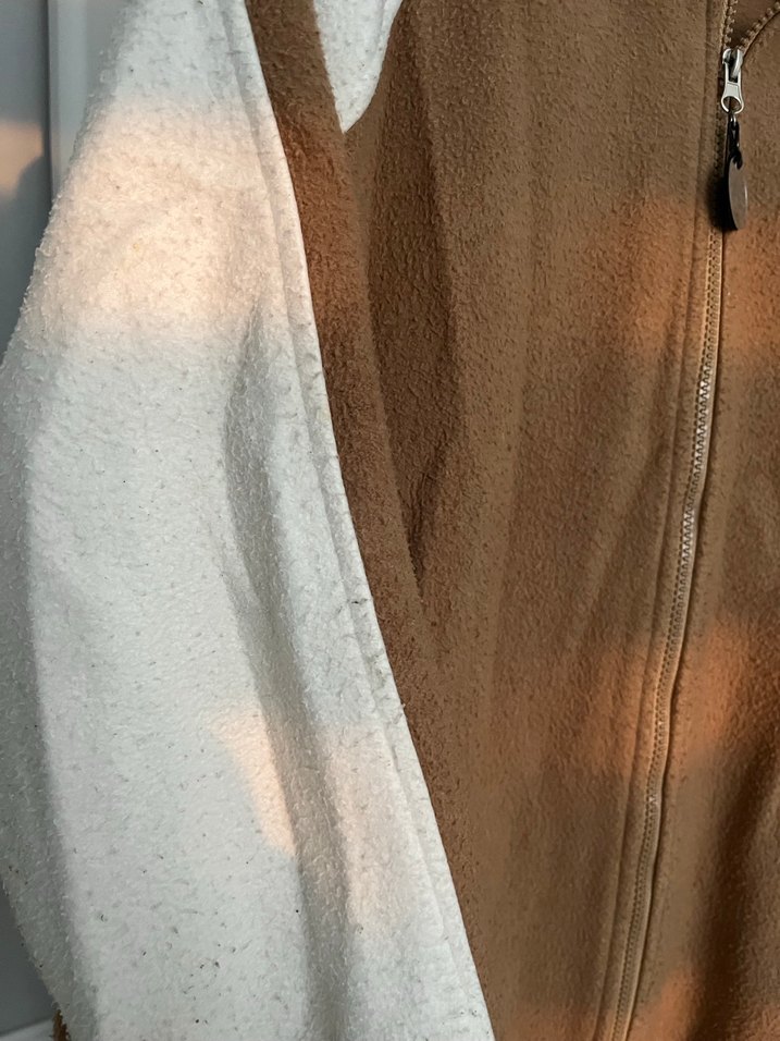 Detaylı Kahverengi Kadın Fermuarlı Ceket - Görsel 2