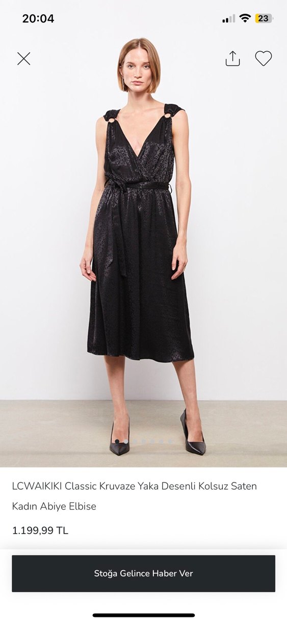 Siyah Yılan Desenli Uzun Drapeli Elbise - Görsel 2