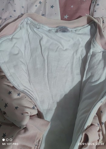 Yıldız Desenli Bebek Uyku Tulumu - Görsel 4