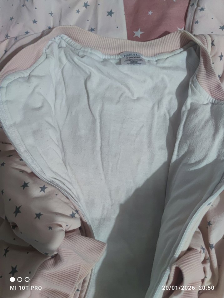 Yıldız Desenli Bebek Uyku Tulumu - Görsel 4