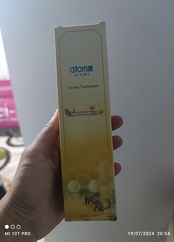 Atomy diş macunu 