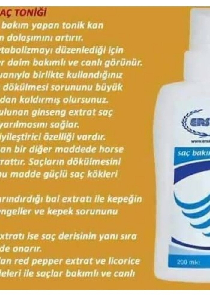 Saç toniği  - Görsel 2