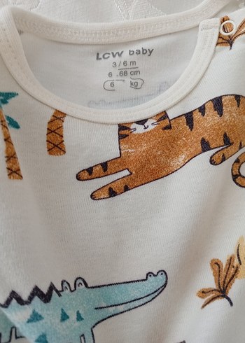 Uzun Kollu Baskılı Bebek Bodyler - Görsel 3