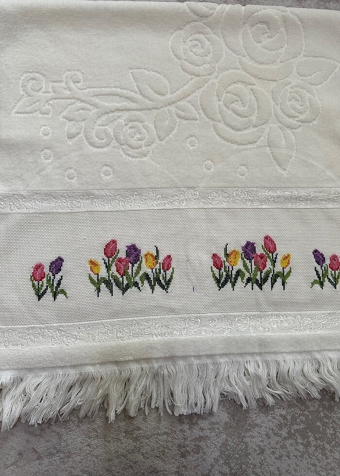 Kanaviçe Havlu - Görsel 2