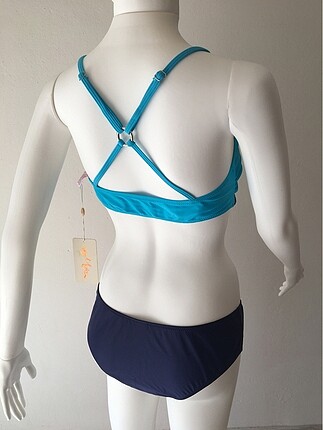 42 Beden mavi Renk #Bikini