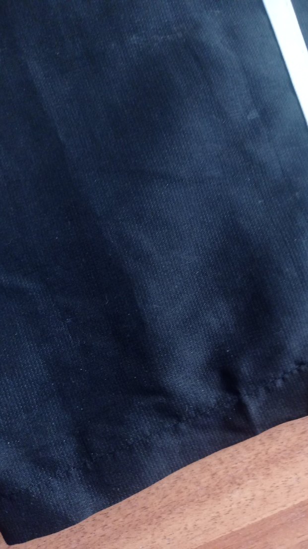 siyah Beyaz şeritli esofman - Görsel 3