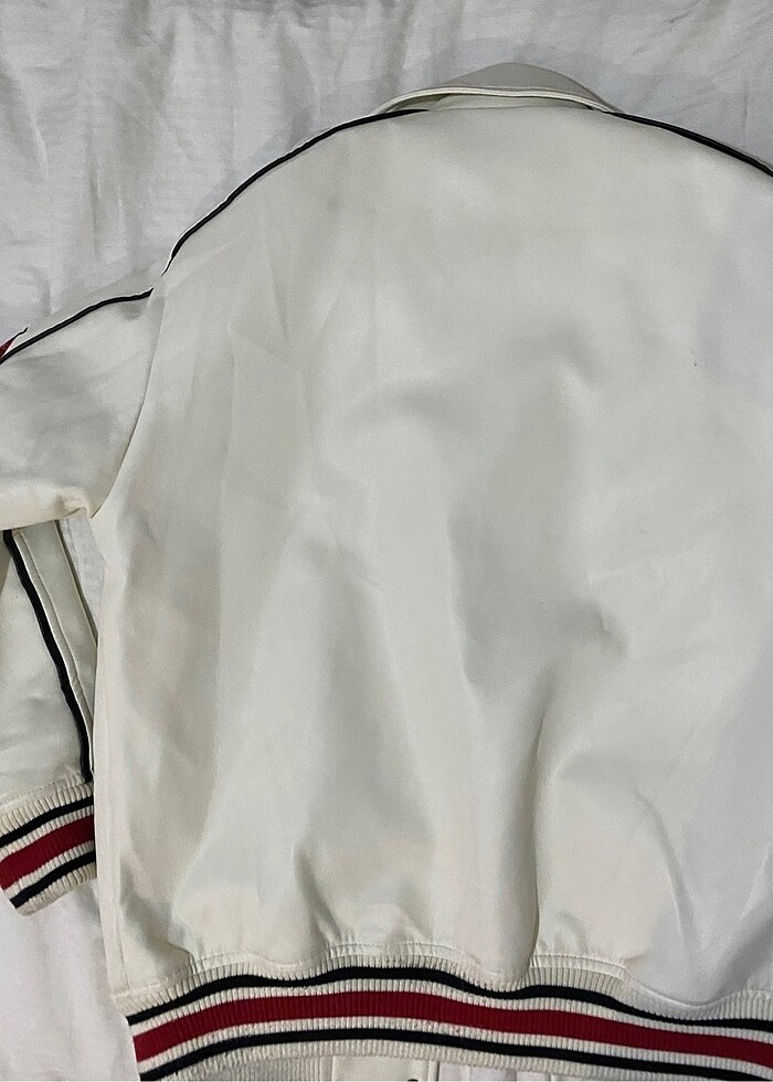 Bershka deri yarışçı ceket - Görsel 3