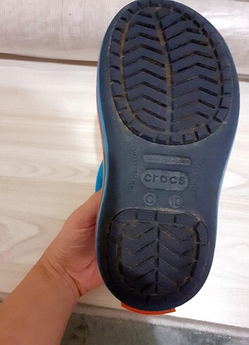 26 Beden mavi Renk Crocs bot ve terlik 