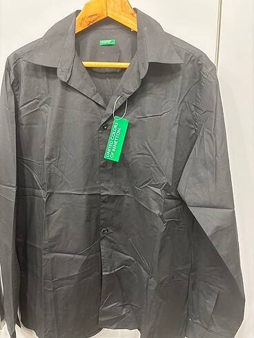 Benetton-Unisex Gömlek XL-Büyük Beden