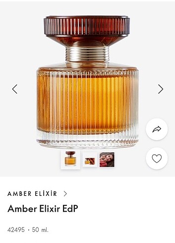 Oriflame Amber parfüm 